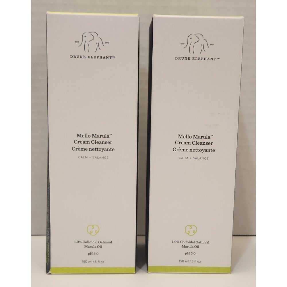 Drunk Elephant Mello Marula Cream Cleanser 5 oz 150 ml New Boxed
